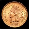 Image 2 : 1902 . . Indian Cent 1c Grades Choice+ Unc RD
