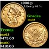 Image 1 : 1906-p . . Gold Liberty Quarter Eagle $2 1/2 Grades Select Unc