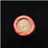 Image 2 : Mixed small cents 1c orig shotgun roll, 1912-s one end, 1888 Indian cent other end