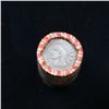 Image 2 : Mixed small cents 1c orig shotgun roll, 1885 Indian one end, 1858 Flying Eagle other end