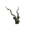 Image 5 : Kudu Antelope Gazelle or Impala Bronze Sculpture 14" x 10.5"