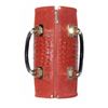 Image 3 : EMMA Boston-Style bag Alligator Patterned Calf Leather