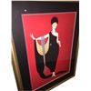 Image 1 : Erte, Glamour, Offset Lithograph Framed Print