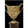 Image 2 : Pair of Gilt Bronze Marble Mounted Cups