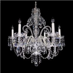 Anadel - 6 Light Crystal Chandelier with Swarovski - 26" x 28"