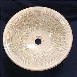 Rare Hand-made Pottery Sink Bowl, Jacob Preston, Lowcountry Art