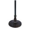 Image 3 : "COOPER" Tiffany-style Victorian 2 Light Floor Lamp 18" Shade