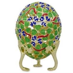 1902 Clover Leaf Faberge-Inspired Egg
