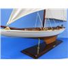 Image 4 : Wooden Columbia Model Sailboat Decoration 60"