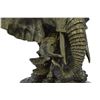 Image 6 : Bronze Metal Elephant Bust Sculpture 8" x 8"