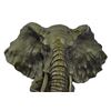 Image 7 : Bronze Metal Elephant Bust Sculpture 8" x 8"