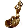 Image 5 : Signed Brines Hand Crafted Jewelry Tray Bronze Sculpture Statue Figurine Decor