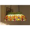 Image 3 : "ANISOPTERA PURITY" Tiffany-style Dragonfly 3 Light Ceiling Pendant 28" Wide