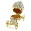 Image 4 : Crystal Coach Crown Russian Trinket Jewelry Box