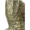 Image 4 : SILENCE Abstract Bronze Mask Sculpture 18" x 8"