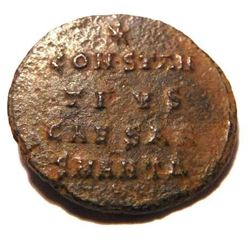 Bronze Coin of Constantius II (337-361 A.D.)