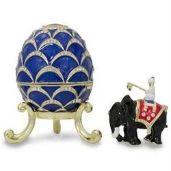 1900 Pine Cone Russian Faberge-Inspired Egg