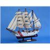 Image 6 : Wooden United States Coast Guard USCG Eagle Model Ship 15''