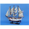 Image 9 : Wooden United States Coast Guard USCG Eagle Model Ship 15''