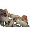 Image 2 : Soapstone Monkeys, Dual Brush Pots Bixi