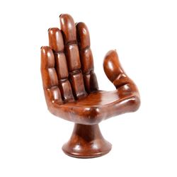 Carved Wooden Hand Chair