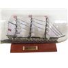 Image 2 : HMS Victory Model Ship in a Glass Bottle 11"