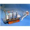 Image 4 : HMS Victory Model Ship in a Glass Bottle 11"