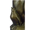 Image 5 : Mother Penguin & Chick Bronze Sculpture 14" x 8"