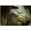 Image 7 : Mother Penguin & Chick Bronze Sculpture 14" x 8"
