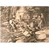 Image 2 : Early 20thc Graphite Sketch, Signed Drawing of Moonshiners & Still