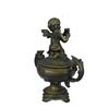 Image 11 : Vintage Style Bronze Cherubim Urn Jewelry Box 8.5" x 6"
