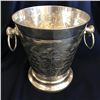 Image 1 : Vintage Embossed Grapes Motif Champagne Ice Bucket