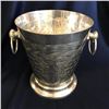 Image 2 : Vintage Embossed Grapes Motif Champagne Ice Bucket