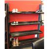 Image 1 : WALL MOUNTED FOLDING SHOE RACK, 52 X 62 X 14