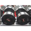 Image 1 : PAIR OF 55LB DUMBELLS