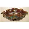 Image 2 : DUGAN CARNIVAL GLASS CONSOLE BOWL