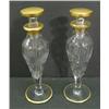 Image 2 : PAIR OF HEISEY PERFUME BOTTLES