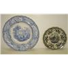 Image 1 : TWO TRANSFERWARE PLATES