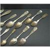 Image 2 : LOT OF 13 SILVER SPOONS