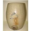 Image 1 : BLUE DECORATED STONEWARE WATER COOLER