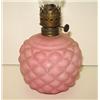 Image 2 : PINK SATIN GLASS LAMP