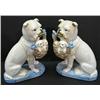 Image 1 : PR. PORCELAIN BULLDOG STATUES
