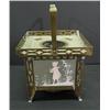 Image 2 : MARY GREGORY GLASS OIL LAMP