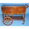 Image 1 : HENKEL-HARRIS MAHOGANY TEA CART