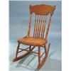 Image 1 : MAHOGANY ROCKING CHAIR