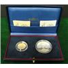 Image 1 : 2001 MONNAIE DE PARIS 2 COIN PROOF SET