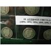 Image 4 : LOT OF 10 CIRCULATED BARBER QUARTERS