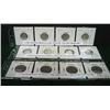 Image 1 : LOT OF 12 JEFFERSON NICKELS, MERCURY DIMES, AND R