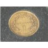 Image 2 : 1853 $1 GOLD LIBERTY HEAD COIN