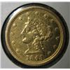 Image 1 : 1845-O $2 1/2 LIBERTY GOLD COIN